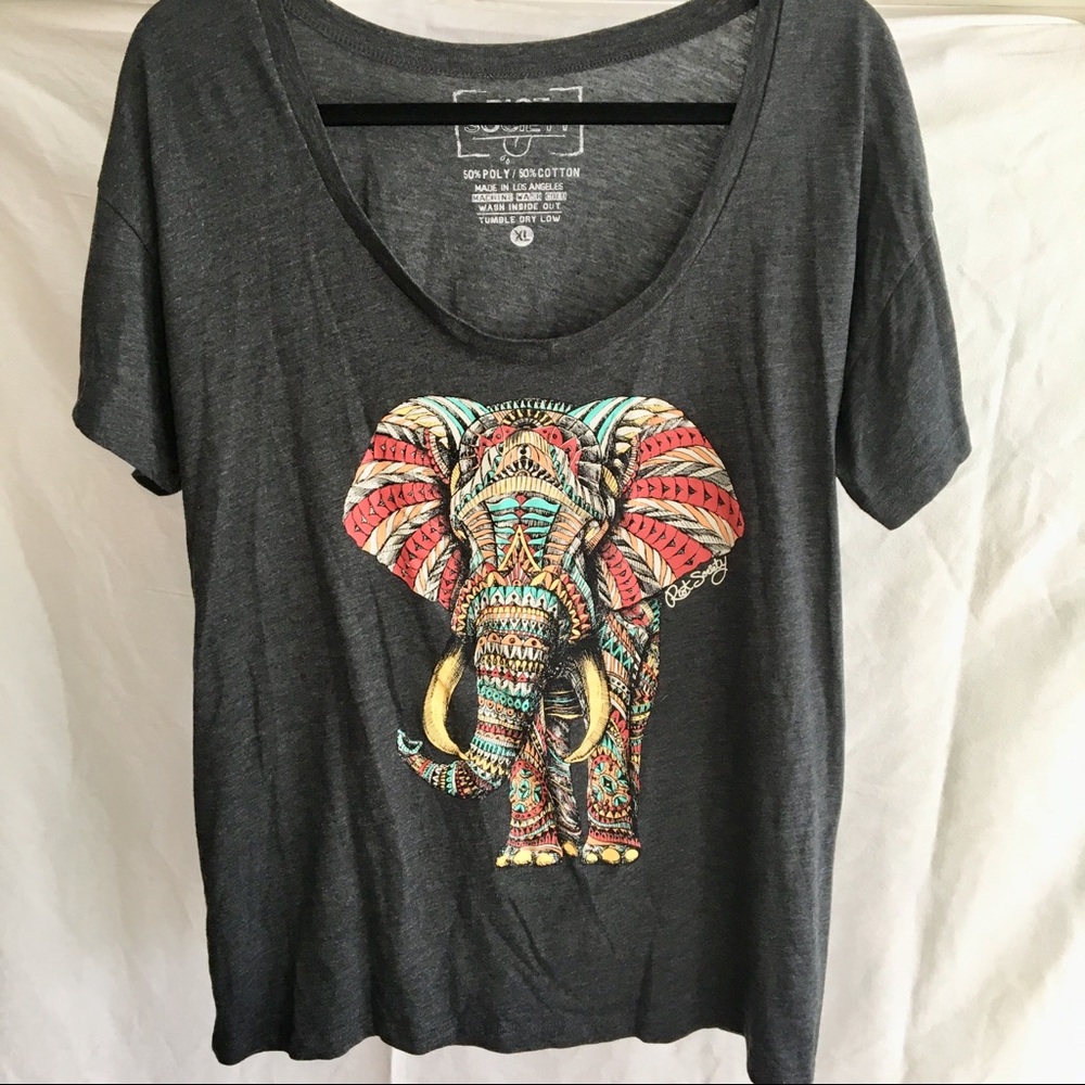 Riot Society Elephant Tee